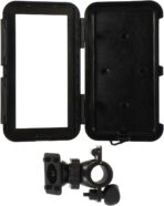 Gadpiparty Waterproof Motorcycle Phone Holder Bike Mount Vibration Dampener for Electric Scooter and Bicycle Handlebar Compatible Smartphones