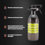 SPTA Plastic & Rubber Shine, 16oz 500ml Rubber, and Plastic Dressing - Tire Dressing, Non-Greasy, Dry to The Touch Shine for Plastic,Tires,Trim, and More,Safe for Cars,Trucks,SUVs,RVs & More -CL004 - Image 2