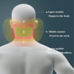 Car Seat Headrest Neck Rest Pillow, Car Headrest Pillow for Driving 100% Memory Foam and Car Neck Pillow for Pressure Relief.(1 pcs Black - Image 4