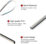 LivTee 20 Pieces Car Air Conditioner Decoration Strip for Vent Outlet, Universal Waterproof Bendable Air Vent Outlet Trim Decoration, Car Interior Accessories (Shiny Silver) - Image 3