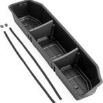 Rough Country Under Seat Storage for Jeep Gladiator JT (2021-2025) - Custom-Fit Rear Underseat Tray Organizer, Secure Hidden Storage Box for Tools & Gear