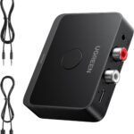 UGREEN Bluetooth 6.0 Receiver with LDAC, Hi-Res Wireless Audio Adapter with Low Latency, for Old Stereo/Speakers/Wired Speakers/Home Audio Music Streaming Stereo System