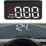 Heads Up Display for Cars for Nissan Teana/Terrano India/Terra 2008-2025,OBD2 Gauge Display GPS Digital Speedometer HUD Windshield Projector with Sunshade Adjustable Brightness