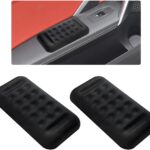 Wevdn 2 PCS Arm Rest Elbow Pads for Car, 5.1" × 2.6" Vehicle Door Thigh Support Armrest Pad with Memory Foam, Non-Slip Automotive Comfortable Elbow Fatigue Relief Wrist Rest Cushion