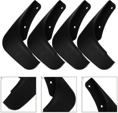 4pcs Car Mud Flaps and Tire Splash Guards Soft Rubber Wheel Mudguards Compatible with 2003 for Exterior Protection - Image 7