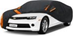 10-Layer for Chevy Camaro Car Cover Waterproof All Weather for Automobiles, Outdoor Full Exterior Covers Soft Cotton Lining with Door Zipper, Fit for Chevy Camaro 2010-2025