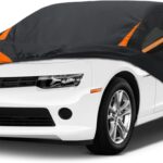 10-Layer for Chevy Camaro Car Cover Waterproof All Weather for Automobiles, Outdoor Full Exterior Covers Soft Cotton Lining with Door Zipper, Fit for Chevy Camaro 2010-2025