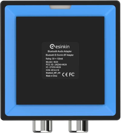 Esinkin Wireless Audio Receiver for Music Streaming Sound System Works with Smart Phones, Tablets and Car, Wireless Adapter for Speakers - Image 9