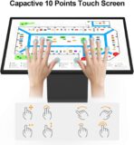 32 inch Touch Screen Kiosk, Android System, Install APP, Browser, Digital Signage Kiosk, K-Style Stand Digital Signage Display, Interactive Display Mall Navigation/Advertising/Retail Store - Image 3