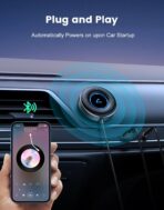 RIWUSI Bluetooth AUX Adapter for Car, [Plug and Play] Bluetooth 5.3 Receiver, 3.5mm AUX Car Adapter for Home Stereo/Speakers/Wired Headphones, Hands-Free Calls, Dual Connection, Hi-Fi Music - Image 2