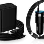 48W Car Charger for Samsung S26 Charger USB C Android Charger Fast Charging for Samsung Galaxy S26 Ultra S25 FE Edge S25+ A17 A16 A36 A26 A56 A32, 20W Wall Charging Block with 6FT USB C to USB C Cable