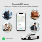 2 Pack GPS Tracker for Vehicles Work with Find My (iOS Only) Real Time Mini Car Air Tracker Tag Devices Global Coverage Hidden Car Locator Tracking No Monthly Fee No Subscription No SIM Card Required - Image 6