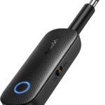 UGREEN Bluetooth Transmitter Receiver for 2 AirPods or BT Devices, Bluetooth Wireless Transmitter for Headphones, 3.5mm Aux Audio Jack Adapter for in-Flight TV Car Home Stereo System