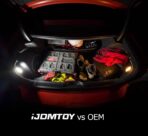 iJDMTOY Super Bright 2W High Power Xenon White Full LED Trunk Cargo Area Light Assembly Compatible With Dodge Challenger Charger Dart Magnum Chrysler 200 300 Sebring, Powered by 18-SMD LED Diodes - Image 3