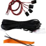 HIGH FLYING for Toyota Highlander 2020-2025 Interior Car Accessories Under Dash Footwell Ambient LED Light Atmosphere Light Kit (Blue Lighted)