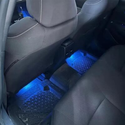 HIGH FLYING for Toyota Highlander 2020-2025 Interior Car Accessories Under Dash Footwell Ambient LED Light Atmosphere Light Kit (Blue Lighted) - Image 3