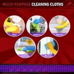 AIDEA Microfiber Cleaning Cloth 24 Pack, Microfiber Towels for Cars, Soft & Absorbent Cleaning Rags, Premium Lint Free Shop Towels for House, Kitchen, Car, 12inx16in - Image 7