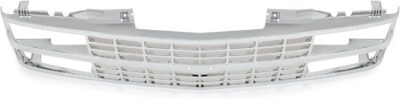 ALMULOO Front Grill Compatible with 1992-1993 Chevy Chevrolet Blazer/C/K1500/2500 Suburban | 1988-1993 Chevrolet C/K1500/2500/3500 Replacement for GM1200142 Front Grille Plastic(ABS) Chrome Silvery - Image 9