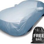 iCarCover 15-Layer Car Cover Waterproof All Weather | Premium Quality Car Covers for Automobiles, UV Protection, Dodge Charger, Jaguar XJ-Series, XJ8, Buick Lesabre, S-Class, Size C29 (See Size Chart)