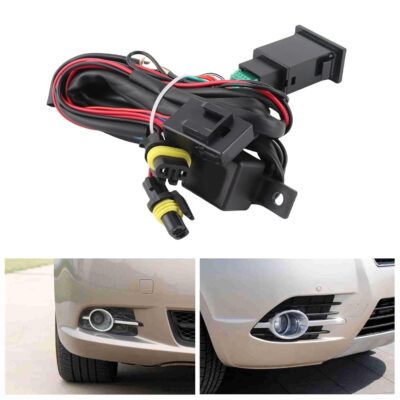 12V 40A Universal LED Light Bar Wiring Harness, Car LED Fog Light On/Off Switch Wiring Harness Relay Kit Fit for Most Vehicle - Image 3