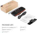 Bluetooth Car Speaker for Cellphone, Wireless Handsfree Car Kit Speakerphone with Clip for Sun Visor, Supports Siri and Voice Assistant, 20 Hours Working Time | TF Card Playing - Image 7