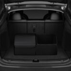 car organizers and storage for SUV,trunk organizer for sedan, leather foldable sleek box with lid,collapsible cargo bins, tool accessories containers,Collapsible Suede velvet (22 inch Covered) - Image 3