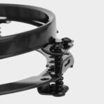 7" LED Headlight Ring Mounting Bracket - Round Adapter Bracket Motor - Fits for Harley Street Glide Road King Electra Glide Motorcycle Head Light Mount (Black, 7") - Image 4