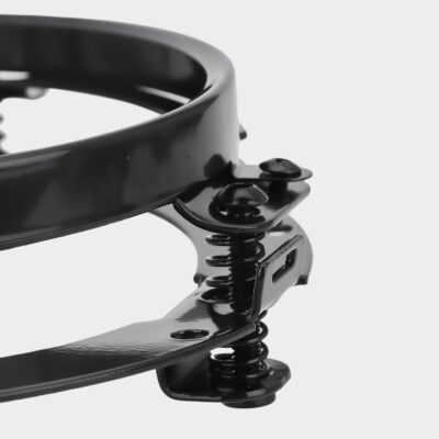 7" LED Headlight Ring Mounting Bracket - Round Adapter Bracket Motor - Fits for Harley Street Glide Road King Electra Glide Motorcycle Head Light Mount (Black, 7") - Image 4