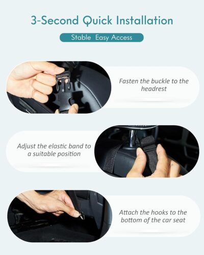 FLORICH Car Organizer Storage Between Seats, Leather Seat Organizer Purse Holder Between Seats, Automotive Consoles & Organizers Storage Car Organizer - Image 7