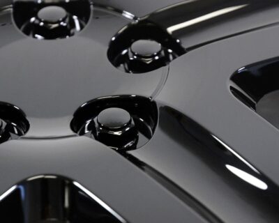 16" Gloss Black Hubcap Kit - ABS Deluxe for 'Monte Carlo' Style 4 Pack - Image 4