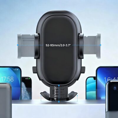 Car Phone Mount,Cup Holder Phone Holder,360°Adjustable Cup Phone Holders for Your Car,Anti-Shake Car Mount,Cradle Friendly Compatible with iPhone Samsung Google and All 4.0-7.0 inches Smartphones - Image 5