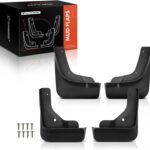 A-Premium 4PCS Mud Flaps Splash Guards Mudflaps Mudguards Compatible with Mitsubishi Outlander 2022-2023, Front and Rear