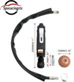 Sporacingrts 2500rpm Low Speed Air Tire Buffer Tire Repair Kit Polishing Cleaning Tool 35 mm Pneumatic Automatic Buffing Wheel Machine Tire Patch Tools Rear Exhaust - Image 2