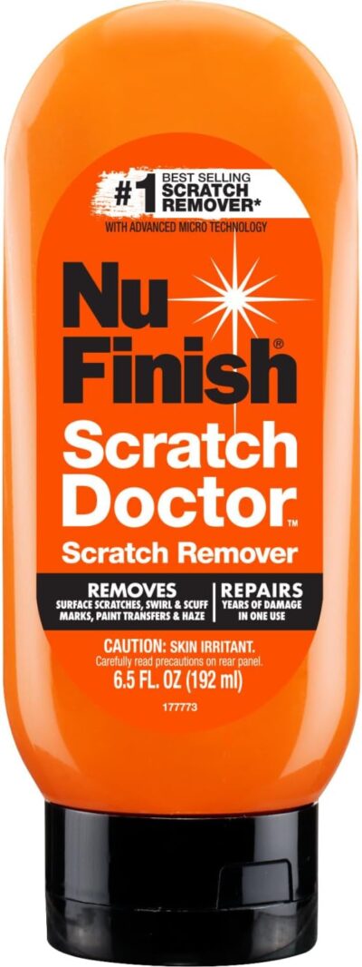 Nu Finish Car Scratch Remover, Scratch Removal for Cars Eliminates Paint Scrapes, Scuffs, Haze and Swirls on Cars, Boats and Motorcycles , 6.5 Oz, White - Image 9