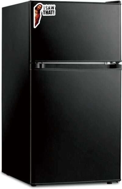 I Saw That, Jesus Funny Car Sticker, 3-7 inches - Funny Car Sticker, Bumper Decal (7in) - Image 4