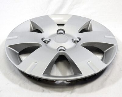 Set of 4 15" Push-on Silver 6 Spoke Hubcaps for Nissan Sentra 2007-2012 - Image 3