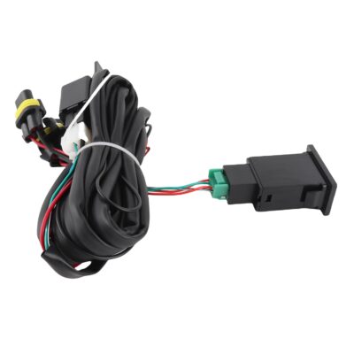 12V 40A Universal LED Light Bar Wiring Harness, Car LED Fog Light On/Off Switch Wiring Harness Relay Kit Fit for Most Vehicle - Image 5