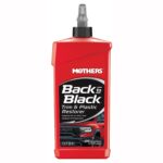 Mothers Back-to-Black Trim & Plastic Restorer, 12 oz. — Removes Oxidation, Dirt & Wax Residue – Restores Faded Trim & Provides Long-Lasting Protection (06112)
