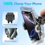 2026 New Car Vent Phone Holder [Thick Cases Friendly] Rotatable Universal Phone Mount for Your Car with Wide Clamp, Car Phone Holder Mount for iPhone 17 Pro Max 15 14 13 Samsung S25 - Image 3