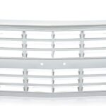 ALMULOO Front Grill Compatible with 1992-1993 Chevy Chevrolet Blazer/C/K1500/2500 Suburban | 1988-1993 Chevrolet C/K1500/2500/3500 Replacement for GM1200142 Front Grille Plastic(ABS) Chrome Silvery