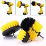 [3 Pack] Auto Detailing Drill Brush Set, Wheel Cleaner Brush, Car Cleaner Wash Brush Supplies Kit Fit Tire, Car Mats, Floor Mat, Bathroom and Auto Power Scrubber Brush Cleaning Sets - Image 8