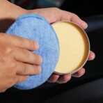 Microfiber Wax Applicator Pads, Car Wax Applicator, Buffing & Detail Polishing Foam Pads for Car Cleaning and Fine Polishing (5" Diameter, 6 Pack)… - Image 3