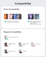 ESR for 15W MagSafe Car Mount Charger with CryoBoost, Phone Cooling MagSafe Car Charger, Air Vent/Dashboard Wireless Charging for iPhone 17e/17/16/15/14/13/12, S26/S25 Series, Pixel 10, Fast Charger - Image 8