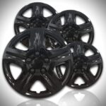 16" Gloss Black Hubcap Kit - ABS Deluxe for 'Monte Carlo' Style 4 Pack