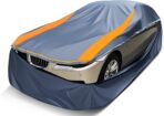 Full Enclosed Car Covers Universal Fit Dodge Challenger/Charger,Camaro,Camry,Accord,Altima,Lexus ES,Chrysler 300,Sonata,K5/Stinger,Malibu,Legacy,Passat Sedans/Coupes/Cabrio Lenghth 189"-200"