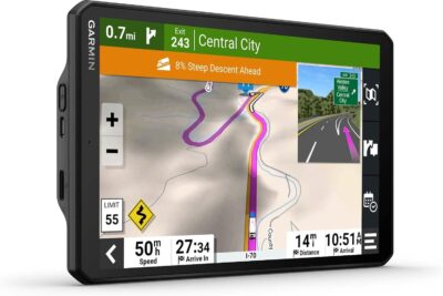 Garmin RV 895, Large, Easy-to-Read 8” GPS RV Navigator, Custom Routing, High-Resolution Birdseye Satellite Imagery, Directory of Parks and Services, Landscape or Portrait View Display - Image 2