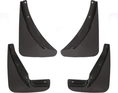 HECASA Heavy Duty Mud Flaps Guards Compatible with 2015-2023 Dodge Challenger Replacement for 82214141 82214142 Black Mud Guards Splash Molded Front & Rear 4Pcs - Image 9