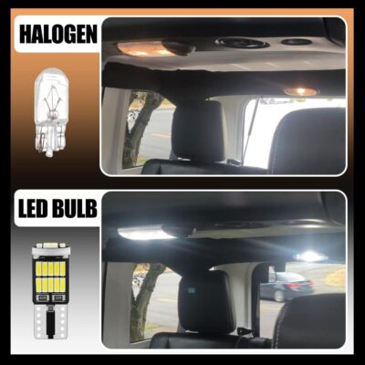 17PCS Interior LED Lights Kit for Dodge Durango 2011 2012 2013 2014 2015 2016 2017 2018 2019 2020 2021 2022 Map Dome Trunk License Plate Lights Interior Bulbs Package + Install Tool - Image 2