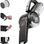 BLACK+DECKER dust buster PIVOT VAC Handheld Vacuum Cordless, Car Vacuum Portable Rechargeable, Extendible Crevice Tool and 200 Degree Pivoting Nozzle, Strong Suction, Lightweight (BDH2000PL)