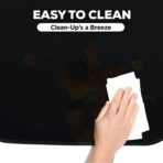 lebogner Back Seat Cover For Kids + 3 Pocket Storage Organizer, 2 Pack X-Large Waterproof Kick Mats Backseat Protector, Car Seat Back Protectors For Vehicles To Protect From Dirt, Mud & Scratches - Image 7